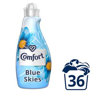 Comfort Fabric Conditioner Blue Skies / Pure 36 Wash 1.26L £1.85 @ The Co-op
