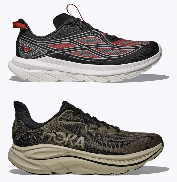 Hoka One Mach Remastered Trainer / Clifton 10 Running Shoes £77 - Sizes 7 - 12