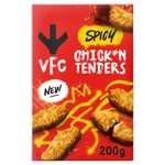VFC Vegan 2 Spicy Chick*n (Chicken) Fillets 190g/VFC Vegan Spicy Chick*n (Chicken) Tenders 200g £1.50 Each @ Asda
