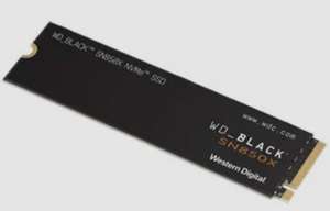 WD Black SN850X 4TB M.2 PCIe 4.0 Gen4 x4 NVMe SSD