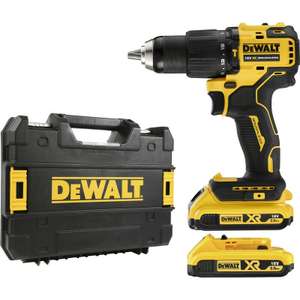DeWalt DCD709D2T-GB 18V XR Brushless Compact Combi Drill 2 x 2.0Ah £92 delivered with code @ Toolstation Ebay