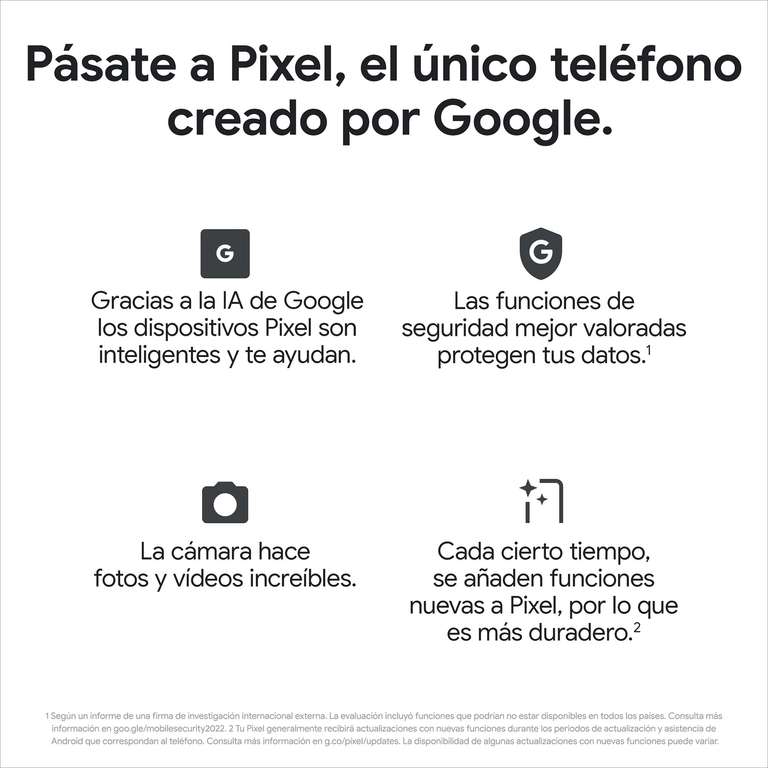 Google Pixel 7a and Pixel– Unlocked Android 5G Smartphone with Wide-Angle Lens and 24-Hour Battery - Sea