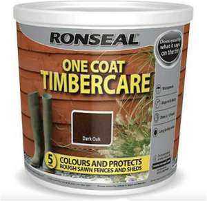 Ronseal One Coat Timbercare - reduced to £4 @ Asda Longsight