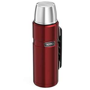 Thermos Stainless King Flask, Cranberry Red, 1.2 L 184803, Thermos Drinks Flask, Thermos Bottle, Thermos, Picnic Flask, Flask - £23 @ Amazon