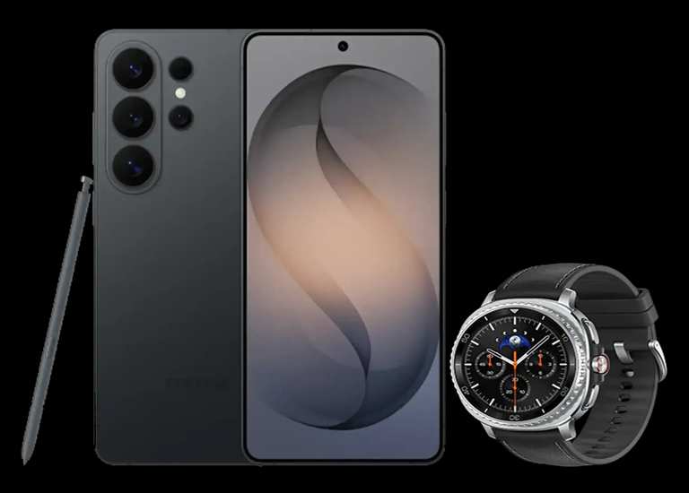 Samsung Galaxy S26 Ultra 512GB + Watch8 + Magnetic Case - O2 400GB Data - £229 Upfront w/Code - £34pm/24m (£980 w/Trade In)