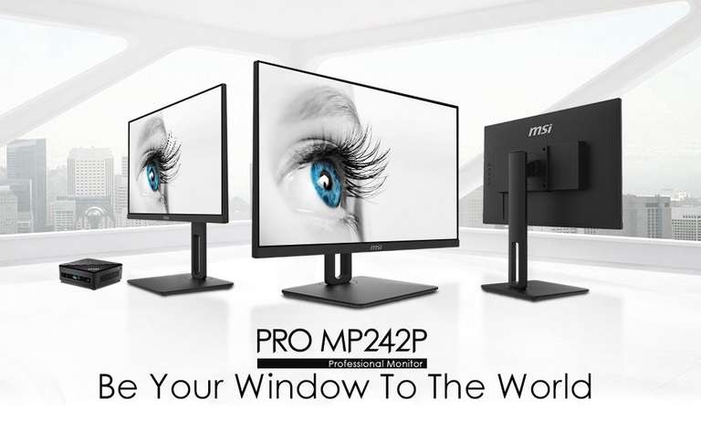 MSI PRO MP242P 23.8 Inch 75Hz FHD Monitor - Free C&C