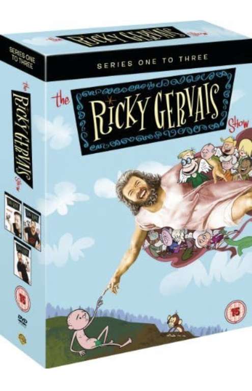 Ricky Gervais Show - Seasons 1-3 DVD - free C&C