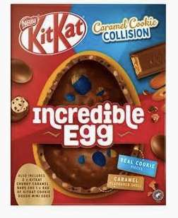 KitKat Caramel Cookie Collision Easter Incredible Egg 556.2g - £4.99 Instore @ Home Bargains (Chadderton)