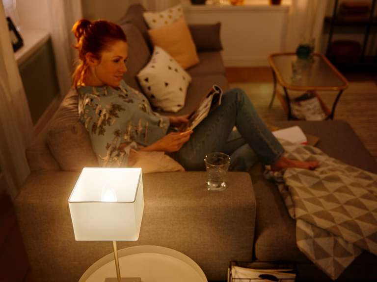 30% off Philips Hue bulbs, lightstrips and accessories when you buy 2 or more - e.g 2 x White/Colour ambiance e14 £76.99 @ Philips Hue Store