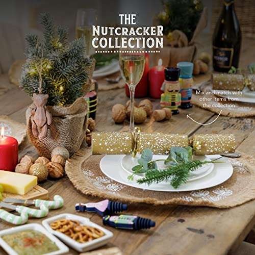 KitchenCraft KCXMNUTSNP Nutcracker Collection Ceramic Salt and Pepper Set, 2 Pieces, Gift Boxed £4.26 @ Amazon