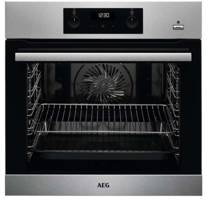 AEG 6000 Series SteamBake Oven (w/ Aqua Clean Enamel cleaning) - £280 using promo code @ AEG