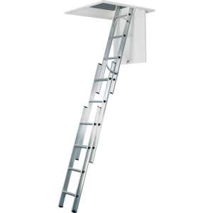 Werner 3 Section Loft Ladder & Handrail - £60.77 delivered (UK Mainland) with code @ eBay / Toolstation