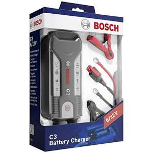 Bosch C3 - Intelligent and Automatic Battery Charger - 6V-12V / 3.8A, Start/Stop EFB, AGM - £39.87 @ Amazon - Prime Exclusive