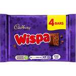 Cadbury Wispa Chocolate Bar, 23.7 g (Pack of 4) £1.15 @ Amazon