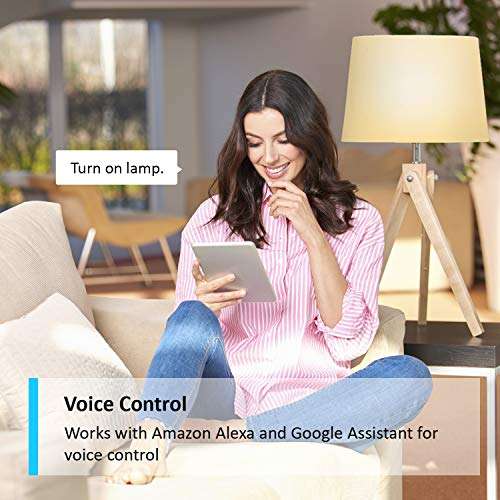 2 pack TP-Link Tapo Colour-Changeable Smart Bulb, Wi-Fi LED Light, B22, 60W, Works with Alexa and Google Home £14.39 With Voucher @ Amazon