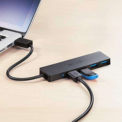 Anker 4-Port USB 3.0 Ultra Slim Data Hub By Anker Direct FBA