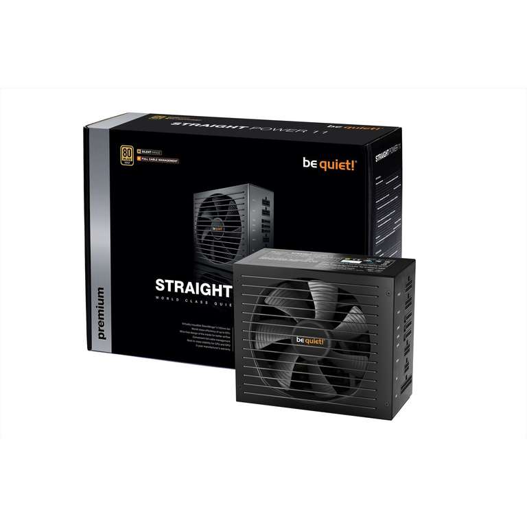 Be Quiet! Straight Power 11 750W Modular Power Supply 80 Plus Gold - £108.75 delivered using code @ cclcomputers / eBay