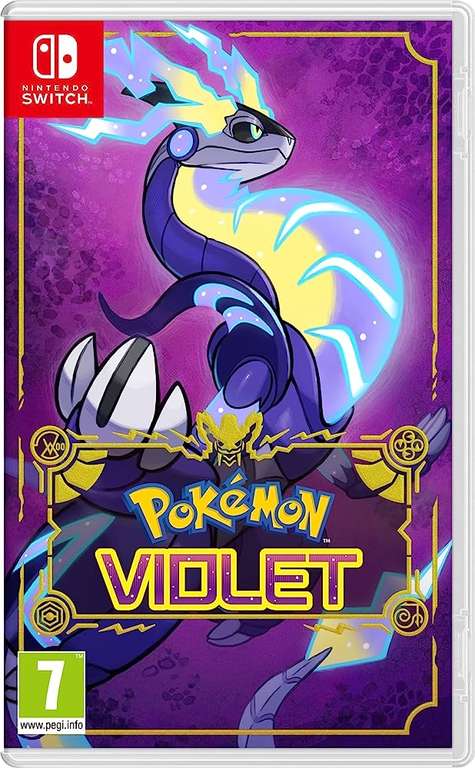 Pokemon Violet with FREE Double Sided Poster and Sticky Notes (Nintendo Switch)