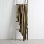 Soft Fleece 130cm x 170cm Throw (Teal/Khaki) £3.50 + Free Click & Collect @ Dunelm