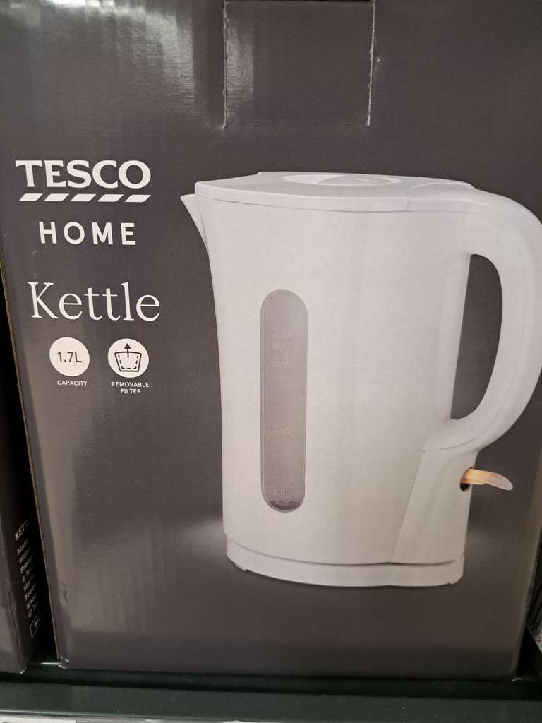 Tesco kettle - £1.90 @ Tesco Great Yarmouth