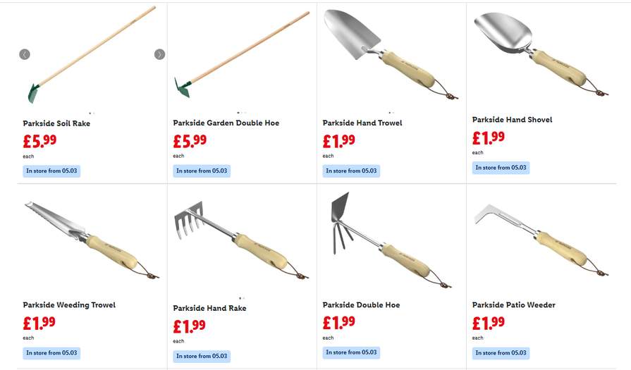 Garden Tool Deals at Lidl: Leaf Blower £54.99, Pressure Washer £99.99 ...