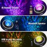 Galaxy Projector, Star Night Light Projector with and Music Bluetooth Speaker - with voucher - Sold by Lizhu Chen Mo / FBA
