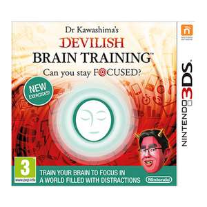 Dr Kawashima's Devilish Brain Training for Nintendo 3ds