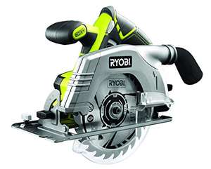 Ryobi R18CS-0 ONE+ 18 V Cordless Circular Saw, 165 mm (Body Only) £50 @ Amazon