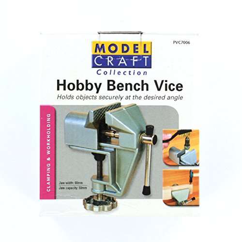 Modelcraft PVC7006 Hobby Bench Vice, Silver - £9.67 @ Amazon
