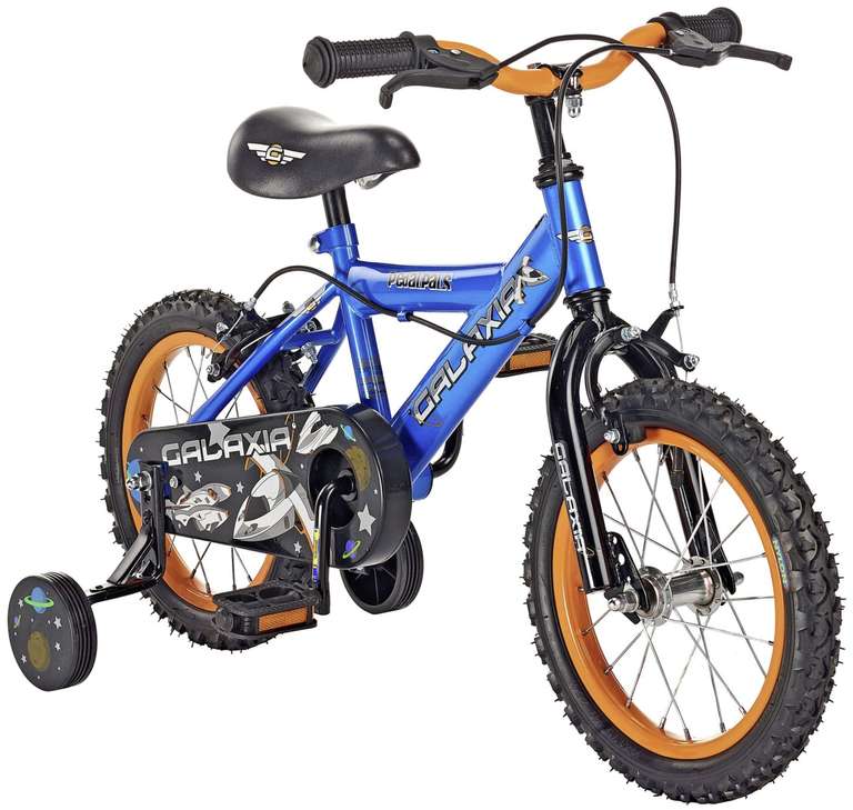 Pedal Pals Galaxia 14 inch Wheel Size Kids Bike - £64 + Free Click & Collect - @Argos