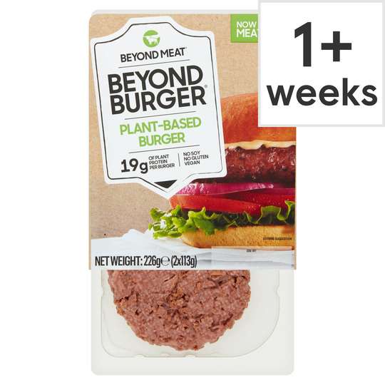 Beyond Meat Beyond Burger Vegetarian / Vegan Plant Based Burger 226g (2x 113g) - £3 (Clubcard Price) @ Tesco