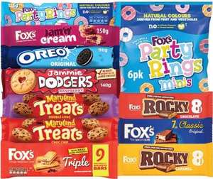 Huge Selection of Premium Biscuits e.g. Jammie Dodgers / Maryland Cookies / Oreos / Rocky Bars / Fox's (various) - 3 for £1.50 @ Farmfoods