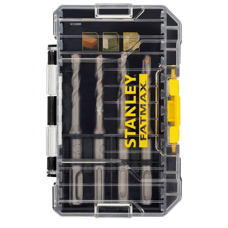 Stanley FatMax Masonry SDS Drill Bit Set - £9.99 FREE Click & Collect @ Toolstation