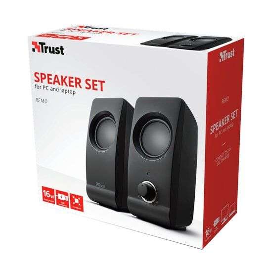 Trust Remo Speaker Set £13 (clubcard price) @ Tesco