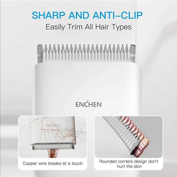 ENCHEN Boost Electric Hair Clipper Professional Cordless Type-C Charging - £6.97 Delivered @ Aliexpress / Factory Direct Collected Store