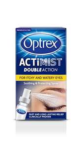 Optrex ActiMist Allergy Relief Spray for Itchy & Watery Eyes, 10ml £7.95 @ Amazon