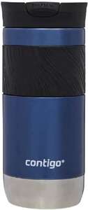 Contigo Byron 2.0 Stainless Steel Travel Mug 470ml (Blue Corn / Chardonnay) - £10 @ Amazon