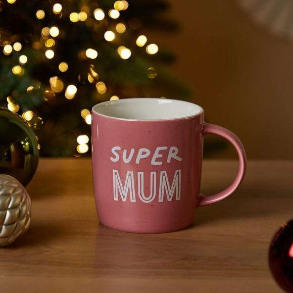 Super Mum Mug (Mothers Day) - £2 with free click & collect - Limited Locations@ Dunelm