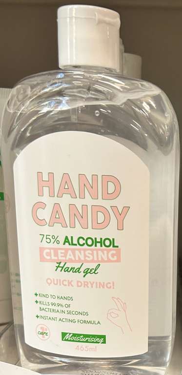 Hand Candy Hand Sanitiser/Gel 465ml - Bradford Broadway