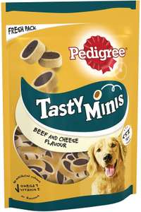 Pedigree Tasty Minis 8 x 140 g Bags - w/Voucher / £6.45 Max S&S