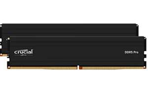 Crucial Pro DDR5 RAM 48GB (2x24GB) 5600MHz Computer Memory Kit