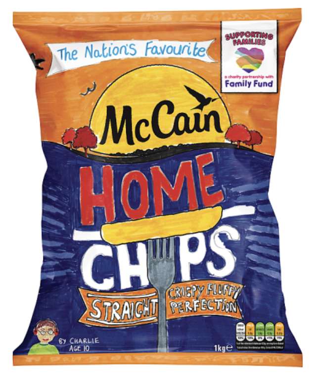 McCain Home Chips Straight 1kg - £2 @ Co-Operative