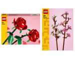 LEGO Botanicals: 40725 Cherry Blossoms, 40460 Roses Flower / 40747 Daffodils, 40647 Lotus & 40524 Sunflowers Flower £9.99 each (Free C&C)