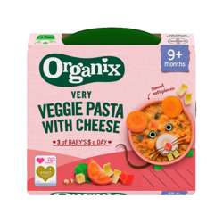 9+ Organix Baby Meals 190g Cheese/Veggie/Chicken - 100% Cashback via Shopmium App
