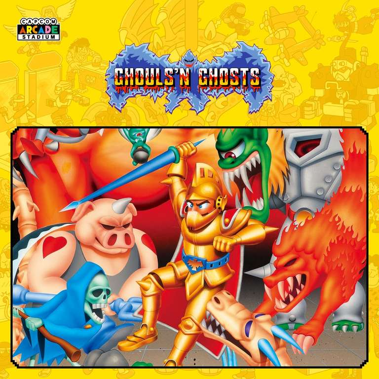 Ghouls 'n Ghosts PS4 (Capcom Arcade Stadium) - PEGI 16