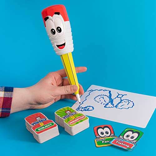 Pensilly drawing game, silly drawing game, wobbly pen, guess the drawing, frantic fast paced game £4.99 @ Amazon