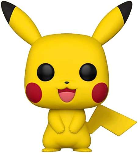 Funko Pop! Games: Pokemon S1- Yellow Pikachu Anime Toy Figure - £7.50 @ Amazon