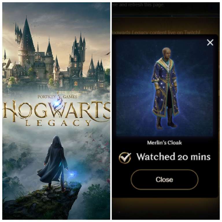 hogwarts legacy merlin cloak reddit