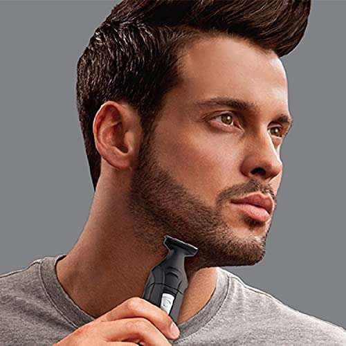 Remington All-in-One Grooming Kit – Beard Trimmer, Stainless Steel Blades, 4 Attachments, Hair Clipper, Nose & Ear Trimmer, Mini Foil Shaver