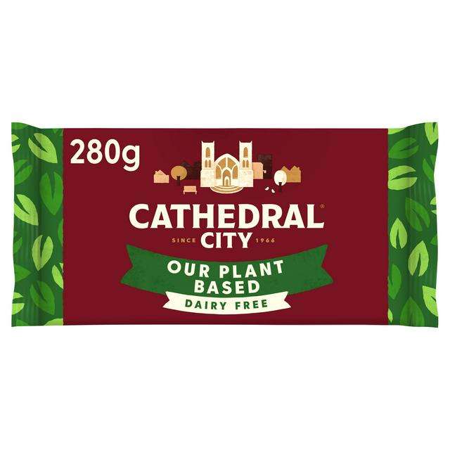 Cathedral City Our Plant Based Deliciously Dairy Free Cheese 280g - £3 @ Asda